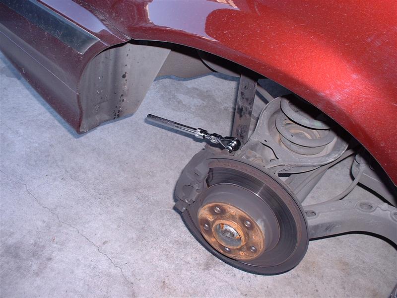 Replacing brake pads bmw e36 #6